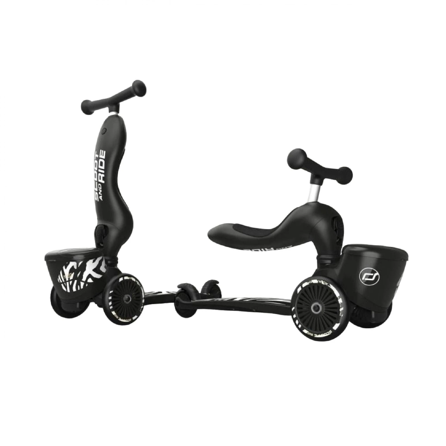 Scoot & Ride Porteur évolutif En Trottinette Highwaykick 1 Zebre 5 Scoot & Ride Porteur évolutif En Trottinette Highwaykick 1 Zebre – Image 3