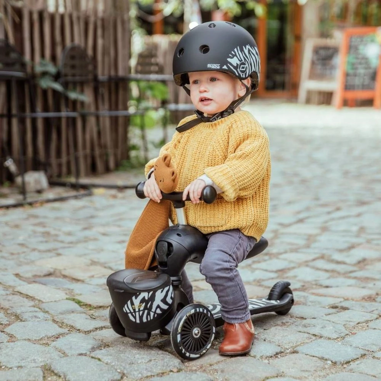 Scoot & Ride Porteur évolutif En Trottinette Highwaykick 1 Zebre 10 Scoot & Ride Porteur évolutif En Trottinette Highwaykick 1 Zebre – Image 8