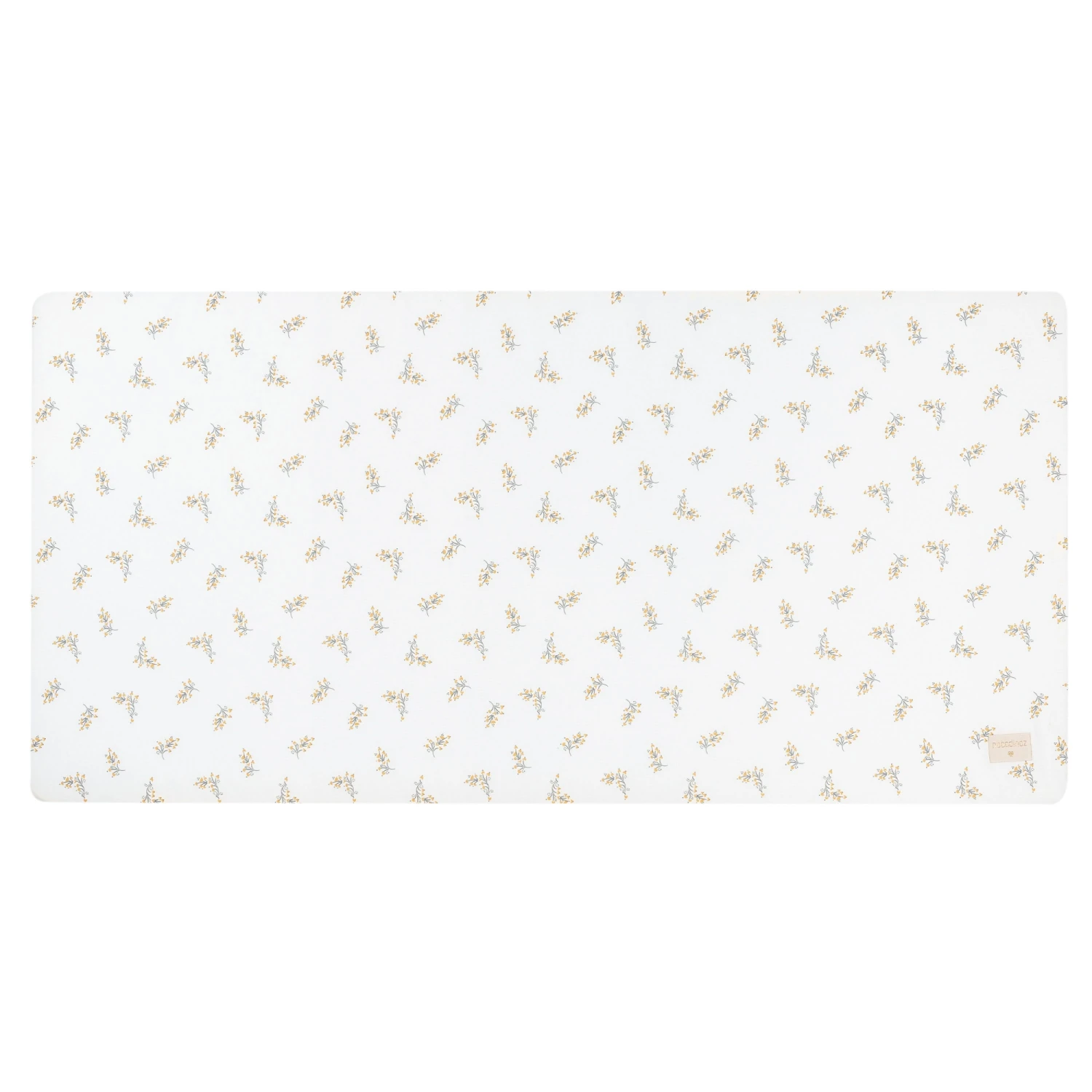 Matelas De Sol Coton Bio St Barth - Flore 4 Matelas De Sol Coton Bio St Barth - Flore – Image 2