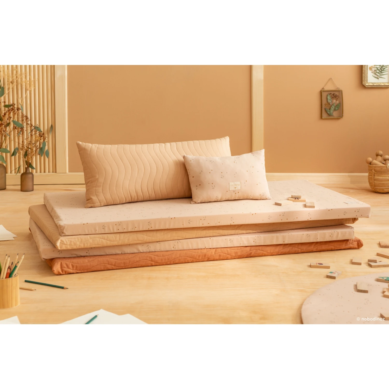 Matelas De Sol Coton Bio St Barth Willow Dune 5 Matelas De Sol Coton Bio St Barth Willow Dune – Image 3