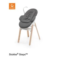 Stokke Transat Bébé Steps Deep Grey -Magasin De Périphériques Pour Enfants stokke steps transat white deep grey stokke OE