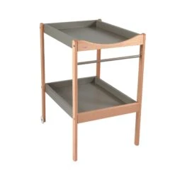Table à Langer Avec 2 Plateaux Margot Hybride Gris -Magasin De Périphériques Pour Enfants table a langer margot 2 plateaux et repose serviette combelle 313011 OB