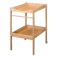 Table à Langer Avec 2 Plateaux Margot Vernis Naturel