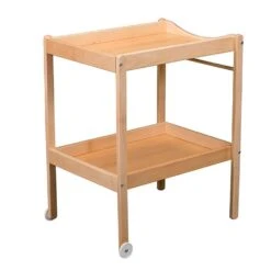 Table à Langer Avec 2 Plateaux Margot Vernis Naturel -Magasin De Périphériques Pour Enfants table a langer margot 2 plateaux et repose serviette combelle OE