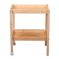 Table à Langer Avec 2 Plateaux Margot Vernis Naturel -Magasin De Périphériques Pour Enfants table a langer margot 2 plateaux et repose serviette combelle OF