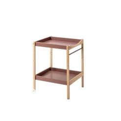 Table à Langer Avec 2 Plateaux Margot Hybride Vieux Rose -Magasin De Périphériques Pour Enfants table a langer margot 2 plateaux et repose serviette hybride vieux rose combelle OC