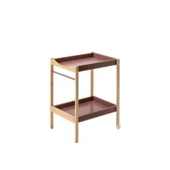 Table à Langer Avec 2 Plateaux Margot Hybride Vieux Rose -Magasin De Périphériques Pour Enfants table a langer margot 2 plateaux et repose serviette hybride vieux rose combelle OE