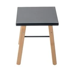 Petite Table Enfant Gabriel Anthracite -Magasin De Périphériques Pour Enfants table enfant combelle OF