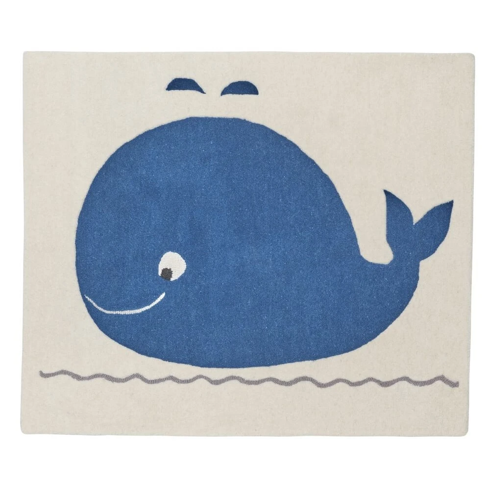 Tapis De Chambre Rectangulaire Blue Baleine 3 Tapis De Chambre Rectangulaire Blue Baleine