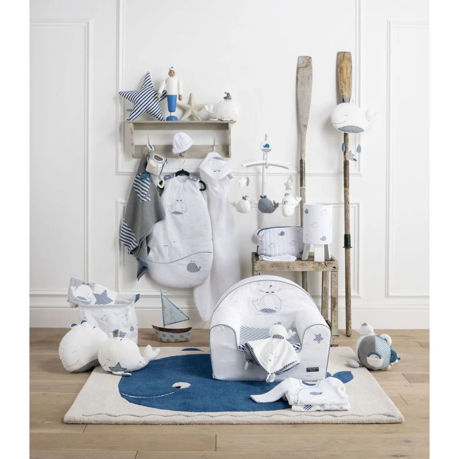 Tapis De Chambre Rectangulaire Blue Baleine 4 Tapis De Chambre Rectangulaire Blue Baleine – Image 2