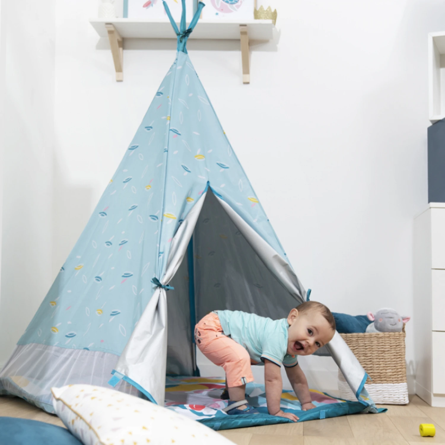 Badabulle Tipi Jungle In & Out Anti UV 7 Badabulle Tipi Jungle In & Out Anti UV – Image 5