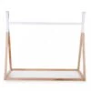 Childhome Tipi De Lit Bébé 70 X 140 Cm Naturel Et Blanc -Magasin De Périphériques Pour Enfants tipi lit natblanc 70x140 child wood OA