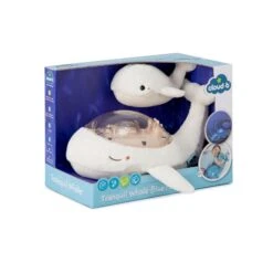 Cloud-B Veilleuse Bébé Projection Plafond Musicale Famille Baleine Tranquille Blanche -Magasin De Périphériques Pour Enfants tranquil whale family blanc cloud b OD