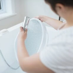 Angelcare Transat De Bain Gris -Magasin De Périphériques Pour Enfants transat gris blancgris angelcare OC