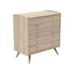 Chambre Trio Lit Bébé 60x120 Cm + Commode 3 Tiroirs + Armoire Access Bois -Magasin De Périphériques Pour Enfants trio lit bebe 120x60 commode 3 tiroirs armoire access bois sauthon meubles OC