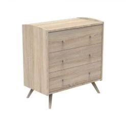 Chambre Trio Lit Bébé Little Big Bed 70x140 + Armoire + Commode Access Bois -Magasin De Périphériques Pour Enfants trio lit bebe little big bed 140x70 commode 3 tiroirs armoire access bois sauthon meubles OD