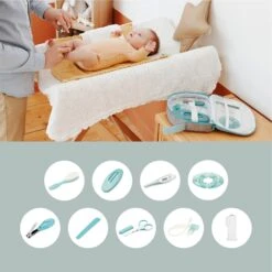 BabyMoov Trousse De Soins Bébé Aqua 11 BabyMoov Trousse De Soins Bébé Aqua -Magasin De Périphériques Pour Enfants trousse de soin babymoov 36297 OD