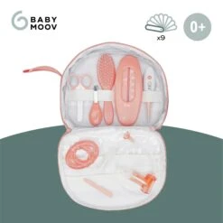BabyMoov Trousse De Soins Bébé Pêche -Magasin De Périphériques Pour Enfants trousse de soin bleu navy babymoov OB