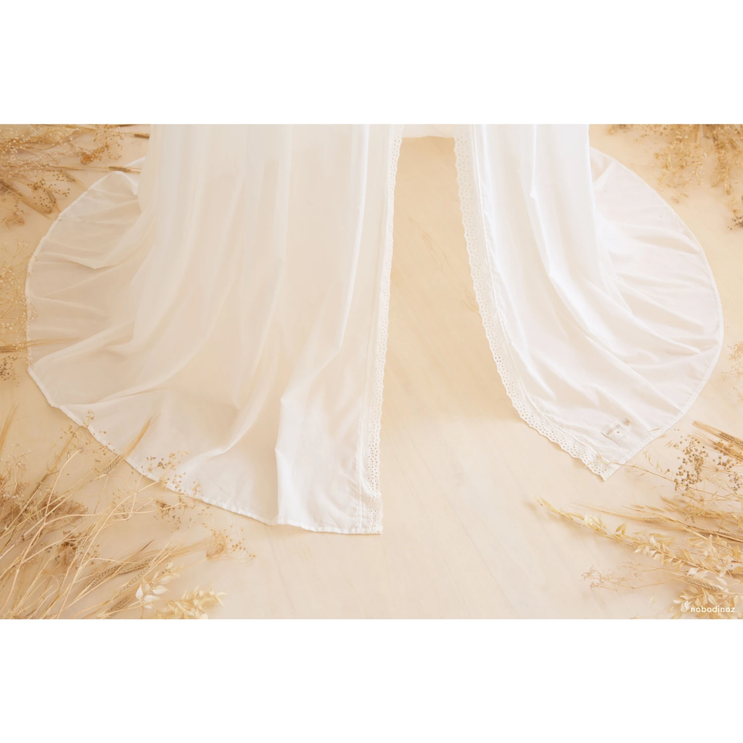 Ciel De Lit Vera Eyelet Lace Natural 4 Ciel De Lit Vera Eyelet Lace Natural – Image 2